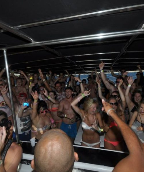 vip boat party in tenerfie